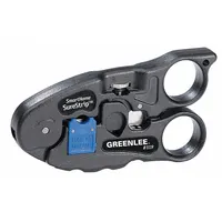 Cable Stripper: 24 to 18 AWG, For Cat 5/Cat 5E/Cat 6/RG-59/RG-6 Cable Designation, Cut, 1119