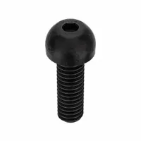 Socket Head Cap Screw: 5/16"-18 Thread Size, 1 in Lg, Button, Black Oxide, Alloy Steel, 100 PK (MPN 31C100KBC)