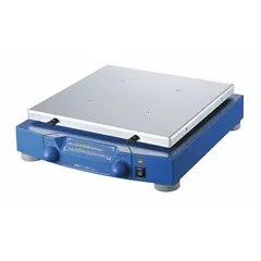 Orbital shaker with a speed range of 0 to 500 RPM and LED display. Used for mixing, blending, and agitating samples in laboratory and industrial applications requiring consistent orbital motion.