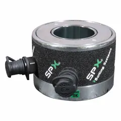BOLTING spring return bolt tensioner with 148,381 lbf capacity and 6.822 sq in hydraulic area. Used for precise bolt tightening in industrial bolting applications such as pipeline flanges, pressure vessels, and heavy machinery.