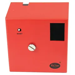 Flame sensor for use in industrial burners and HVAC systems. Detects flame presence to ensure safe burner operation by signaling the control system to maintain fuel supply only when a flame is present. Suitable for replacement in HVACR controls, switches, and thermostats.