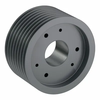 OEM V-Belt Pulley: 5V1090 - Bushed-Bore Cast-Iron Wedge V-Belt Pulleys