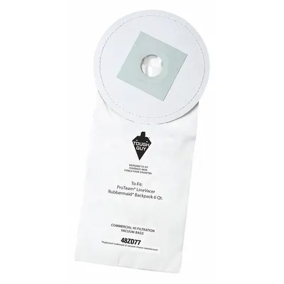 OEM Vacuum Bag: ProTeam/Rubbermaid - Backpack Vacuum Bags