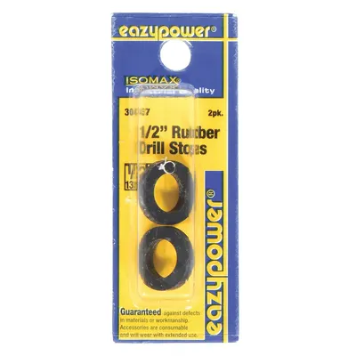 EAZYPOWER Drill Stop: Drill Bit Compatible, 1/2 in Overall Lg, 30437 - Drill Depth Stops
