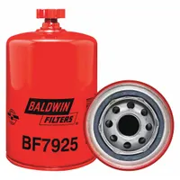 BALDWIN FILTERS Fuel Filter: Spin-On, 3 11/16 in Outside Dia, M24-2.0 Thread Size, Cellulose, BF7925