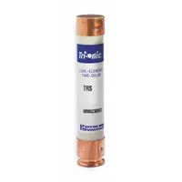 MERSEN Fuse: Class RK5, TRS-R Series, Time-Delay, 45 A, 600 V AC, 300 V DC, Non-Indicating (MPN TRS45R)