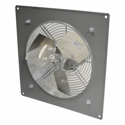 CANARM Exhaust Fan: Direct Drive, 12 in Blade, 1/4 hp, 1,100 cfm_1,670 cfm, 115V AC - Standard Direct-Drive Panel Exhaust Fans