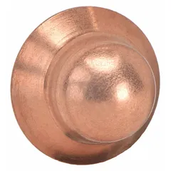 This brass flared fitting bonnet is designed for 45-degree flare tube connections, securing the flared tube end against the fitting body to form a leak-proof seal. It meets SAE J512 standards and is supplied in a pack of 10. Commonly used in hydraulic, pneumatic, and fluid systems requiring reliable flare-type joints.