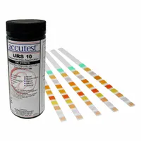 The ACCUTEST Urine Reagent Strip (UA710B) is a screening tool for detecting substances in urine samples. It is used in workplace testing, clinical diagnostics, and forensic applications