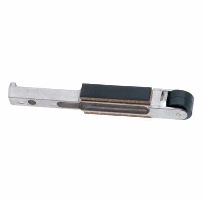 DYNABRADE Contact Arm: 1/2 in Belt Wd, 24 in Belt Lg, Dynafile Series, 3/4 in Wheel Dia - Belt Sander Contact Arms