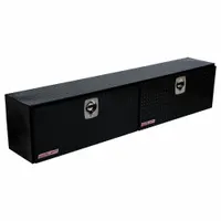 WEATHER GUARD Topside Truck Box: Topside Truck Box, Double Drop-Down Doors Lid, D-Handle, Aluminum (MPN 391-5-02)