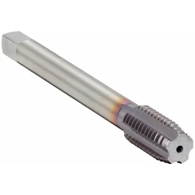 OSG Straight Flute Tap: 3/8"-24 UNF, 2B, 5 Flute, Modified Bottoming Chamfer - Straight-Flute Machine Taps for Hardened Steel
