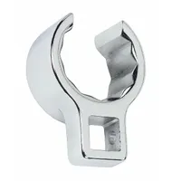 PROTO Crowfoot Socket Wrench: Alloy Steel, Chrome, 1/2 in Drive Size, 1 9/16 in Head Size, 12 Points (MPN J5350FL)