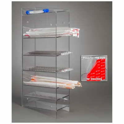 POLTEX Serological Pipette Holder: 4 7/8 in Overall Wd, 24 5/8 in Overall Ht, 11 in Overall Lg - Pipette Holders