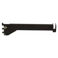 ECONOCO Rectangular Tubing Bracket: Single, 1 in Slot Spacing, 1/2 in Slot Lg, 1/8 in x 12 in x 3 in (MPN CR12/MAB)