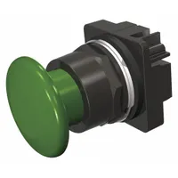 SIEMENS Mushroom Head Push Button: 30 mm, Non-Metallic, Momentary (MPN 52BM9W3)