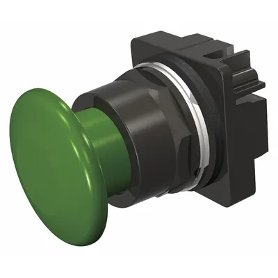 Siemens Mushroom Head Push Button: 30 mm, Non-Metallic - Mushroom-Head Push-Button Operators