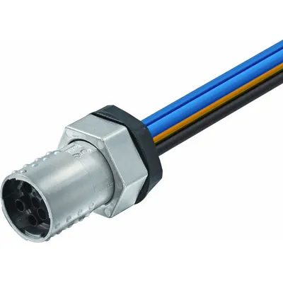MURRELEKTRONIK MQ15 Female Front Mounting Receptacle - MQ15 Receptacles for Power Applications