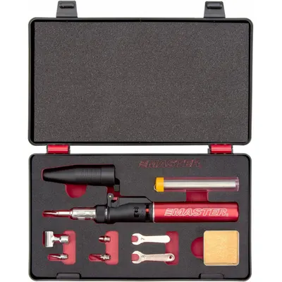 MASTER APPLIANCE PI-40SIK ProIron 3-in-1 Butane Soldering Iron Kit - 3-in-1 Butane Soldering Irons