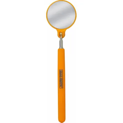 MAG-MATE Inspection Mirror: 2 1/4 in Dia Mirror Size, Mirr. Mat. Stainless Steel - Heat-Resistant Inspection Mirrors