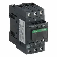 SCHNEIDER IEC Magnetic Contactor: Non-Reversing, 3 Poles, 3NO Contacts, 65 A, 120V AC Coil (MPN LC1D65AG7)