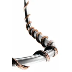 Samox heating cord rated 1000 W, 18 ft overall length, 3/16 in thickness. Ungrounded, no backing, requires separate controller. Used for process heating, freeze protection, and temperature maintenance on pipes, tanks, and vessels.