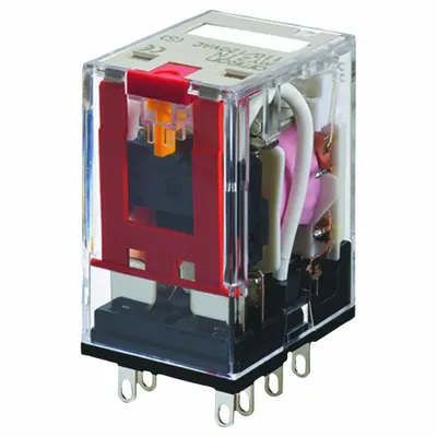 OMRON Plastic Sealed Relays: PCB Mounted, 1 A Current Rating, 24V DC, 4PDT - PCB-Mounted Relays