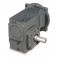 DAYTON Speed Reducer: 50:1, 35 RPM, 0.5 hp Input Max, 449 in-lb Output Max, Keyed, 56C