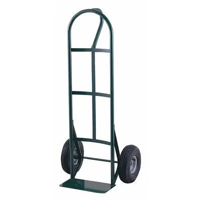 ABILITY ONE General Purpose Hand Truck: 600 lb, Single-Loop Handle, Green, Steel - General Purpose Hand Trucks