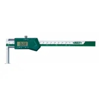 INSIZE Inside Groove Digital Caliper: 0.4300 in to 6 in /11 mm to 150 mm, Cabled, Groove Edge (MPN 1520-150)