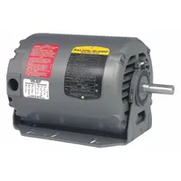 BALDOR General Purpose Motor: Rigid Base Mount, Open Drip Proof, 1/2 hp, 230V AC/460V AC, 1,725 RPM (MPN RM3108A)