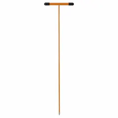 Soil probe with a 48-inch fiberglass shaft and machined metal tip, designed for extracting subsurface soil cores. Shaft diameter is 1/2 inch. Used for soil sampling and testing in agricultural, environmental, and geotechnical applications.
