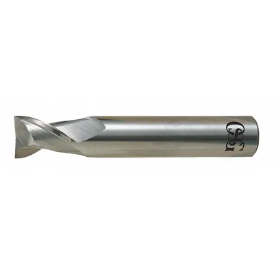 OSG Corner Radius End Mill: Carbide, 2 Flute, 5/32" Mill Dia, 5/16" LOC, 0.02" Rad - Carbide Corner-Radius End Mills for Aluminum