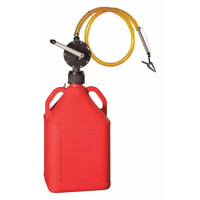 ACTION PUMP Hand Pump: Rotary, Pump with Hose & Spout, Bung, 10 oz per stroke, PPS - Rotary-Action Fuel Transfer Pumps