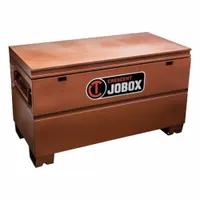 CRESCENT JOBOX Tradesman Chest: 24 in W x 48 in D x 27 1/2 in H, 18.3 cu ft, Padlock, Brown (MPN CJB637990)