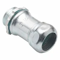 Compression Connector: Steel, 3/4 in Trade Size (MPN 251)