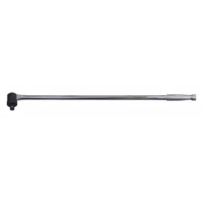 GEDORE Swivel Head Breaker Bar: 38 37/64 in Lg, 2 3/4 in Wd, Silver (MPN KL-4007-411) - Fleet and Vehicle Maintenance