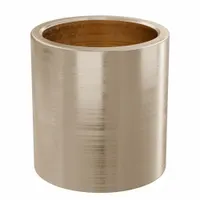 Sleeve Bearing: Bronze, SAE 841, 50 mm Bore, 60 mm OD, 63 mm Lg, 49,938 lb/sq in-fpm Max PV, 2 PK (MPN AAM5060-63B)