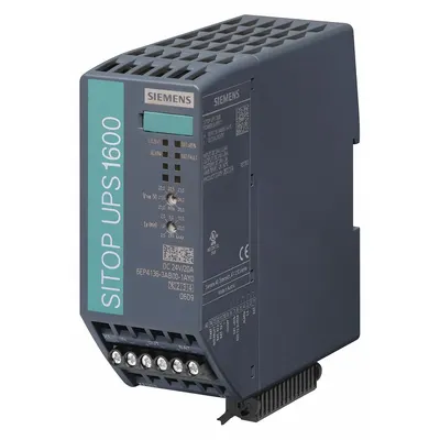 Siemens 6EP41363AB001AY0 Standby UPS, 600 VA, 24 V DC Input/Output - DC Input UPS Systems