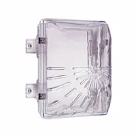SAFETY TECHNOLOGY INTERNATIONAL Universal Stopper Cover: Polycarbonate, 5 in Overall Dp, STI-1210C