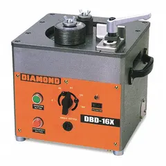 This benchtop corded rebar bender bends rebar up to #5 size with a maximum bending angle of 180°. It operates on 120V AC or 115V AC and weighs 90 lb. Suitable for bending rebar in construction, precast yards, and fabrication shops to create reinforcement shapes.