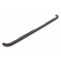 Nerf Bars: Round, 54 3/4 in Overall Lg, 3 in Overall Wd, 3 in Overall Ht, Black, Steel (MPN 23053782)