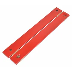 This 9-1/2-inch, 2-piece rub strip set is a replacement part for material handling equipment, designed to fit Dayton brand models including 6W052B. It helps reduce wear and vibration on conveyor or transfer systems in industrial material handling applications.