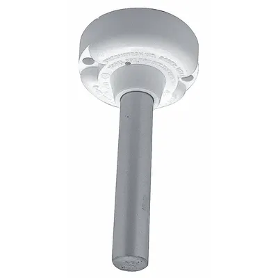 EDWARDS SIGNALING 302-135 Heat Detector, Surface Mount, Round, Gray, UL Listed - Heat Detectors for Fire Alarm Systems