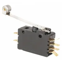 APPROVED VENDOR Snap Action Switch: Hinge Roller Lever Actuator, 2NO/2NC, Quick Connect (MPN 5JEH3)