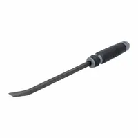 Screwdriver Handle Pry Bar: Chisel End, 15 in Overall Lg, 7/16 in Bar Wd, 5/8 in End Wd, T No (MPN J2140)