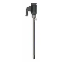 DAYTON Electric Drum Pump: 220 V AC, Pump Only, 92 ft Max. Head, 1 1/10 hp HP, 35 gpm Max. Flow Rate