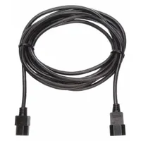 APPROVED VENDOR Power Cord: 15 ft Lg, 3/16, C14 Plug, C13 Receptacle, SJT, PVC, 13 A Current (MPN 5XFR8ID)