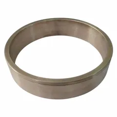 This wear ring is a seal kit and gasket component for straight centrifugal pumps. It maintains clearance between the impeller and pump casing to reduce recirculation and improve efficiency. Compatible with Dayton pump model 55JJ56A.