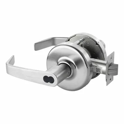 CORBIN Door Lockset: Classroom Security Lever Locksets, Chrome, ADA Compliant
